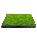 25" x 20" Artificial Grass Dog Potty with Removable Waste Tray A977358