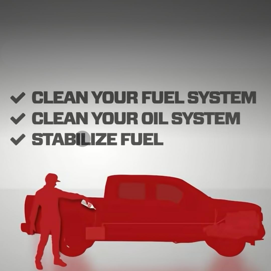 20 oz Pack of 3 Fuel System Cleaner and Stabilizer W985284