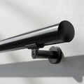 6FT Aluminum Handrail Kit Matte Black E532128