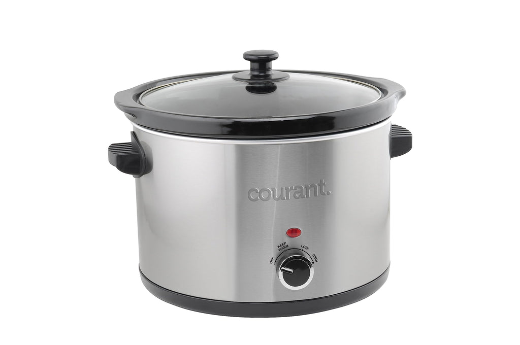 5.5 Quart Slow Cooker with Glass Lid S1808