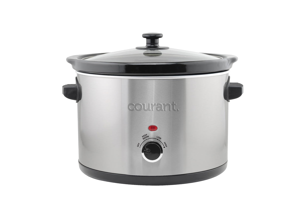 5.5 Quart Slow Cooker with Glass Lid S1808