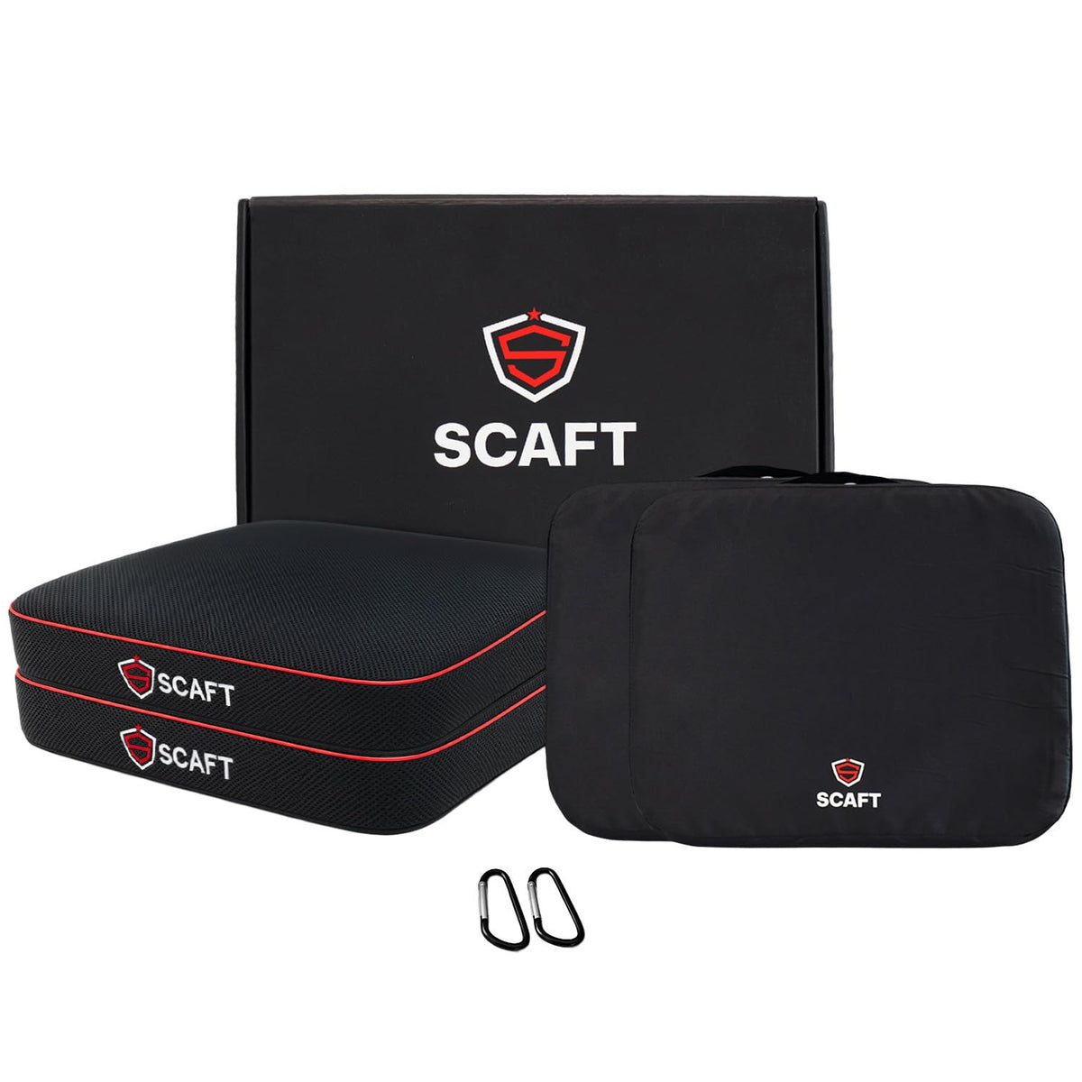 2.5" Thick Foam Stadium Seat Cushion, 2-Pack T207