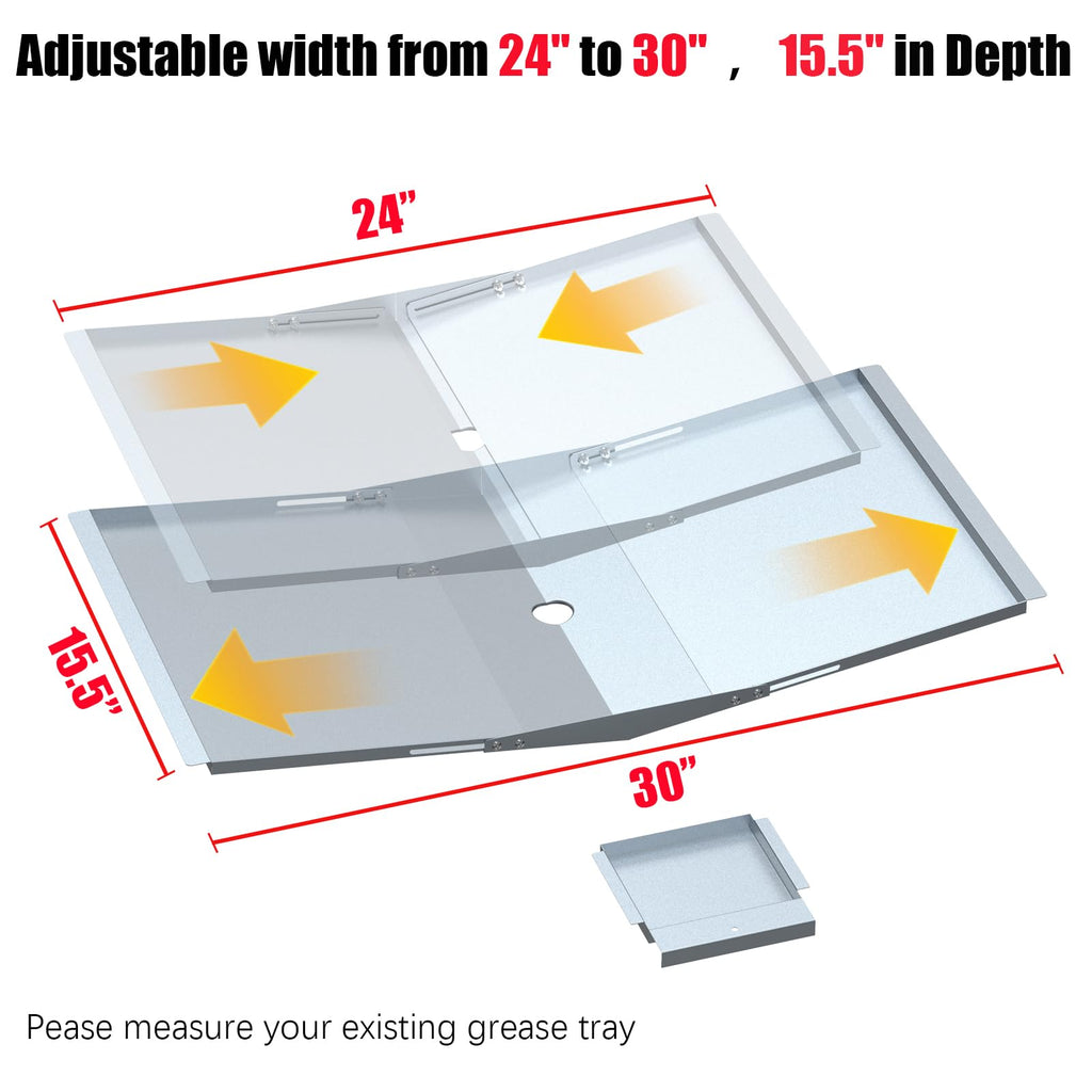 Grease Tray with Catch Pan C11843