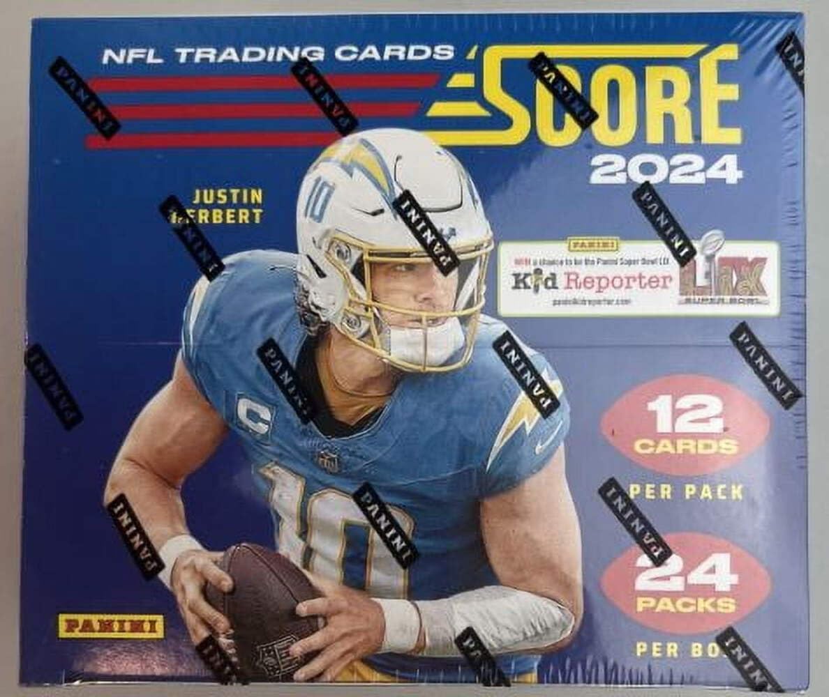 Football Trading Card Retail Box 24 Packs C316
