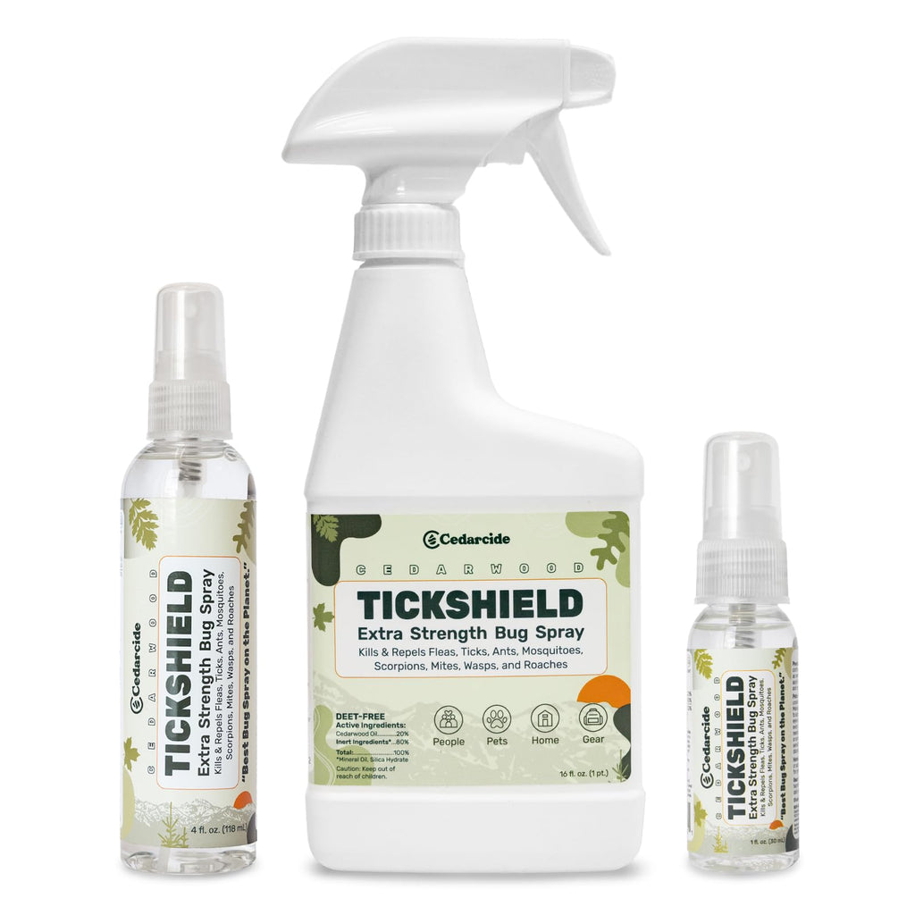 Cedar Oil Spray for Ticks, Fleas, Chiggers & Mosquitoes S577262