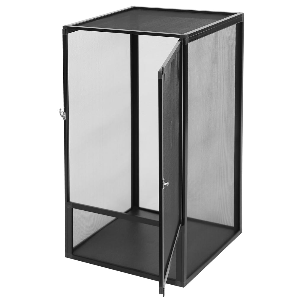 17.72" L×17.72" W×31.50" H Reptile Enclosure with Escape-Proof Lock F759