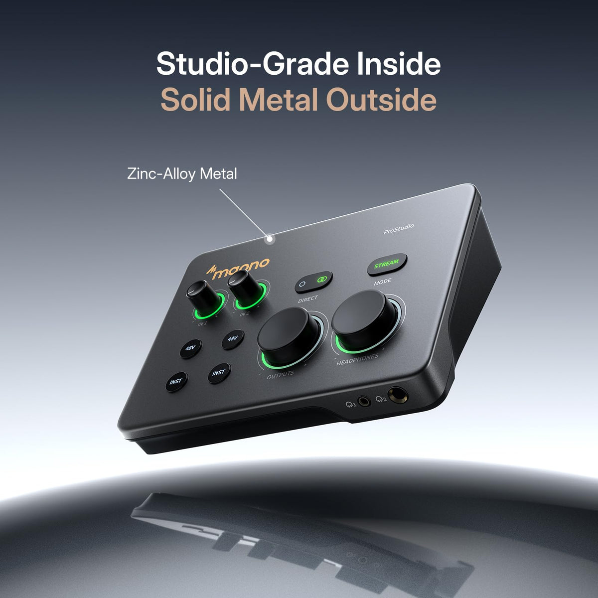 USB Audio Interface Dual XLR V9972