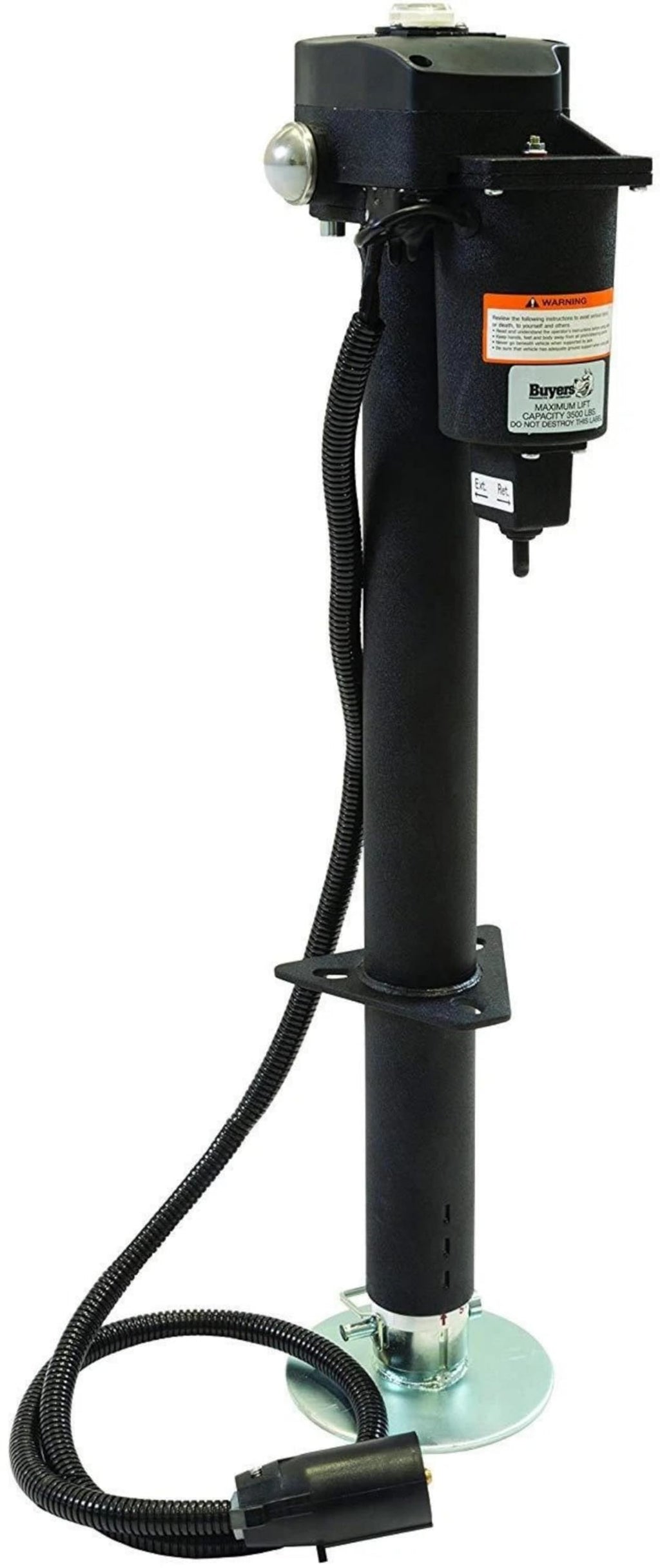 Electric A-Frame Trailer Jack 3,500 lb Capacity 12 V T8472