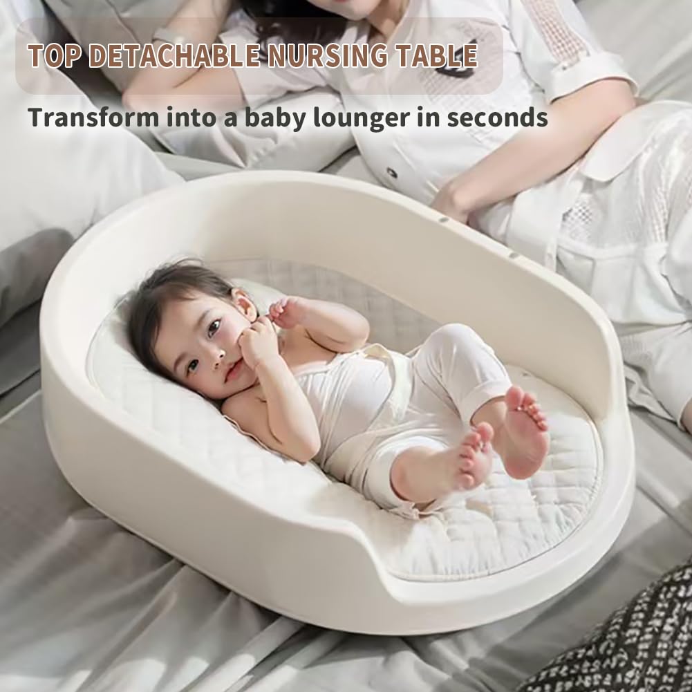 Portable Baby Diaper Changing Station with Storage Drawers W53884