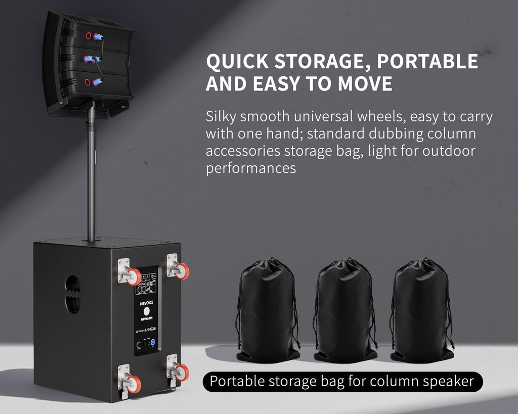 15 inch 2400W PA Speaker System with Sub U883488