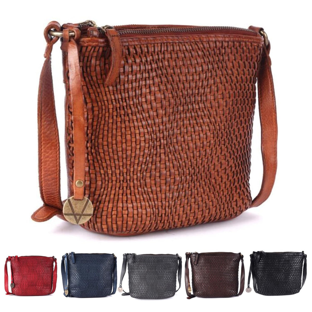 Genuine Leather Crossbody Sling Bag H39324