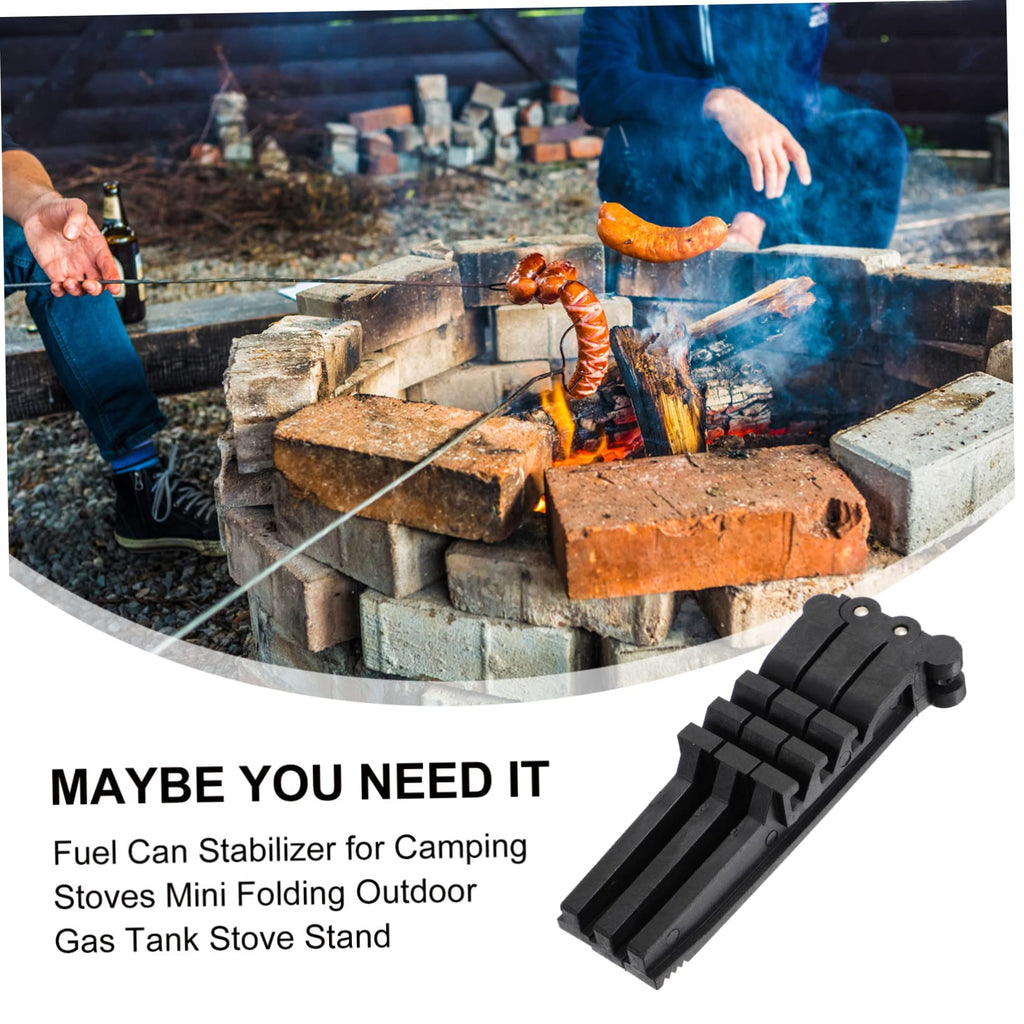 Folding Fuel Can Stabilizer Stand for Camping Stoves T537263