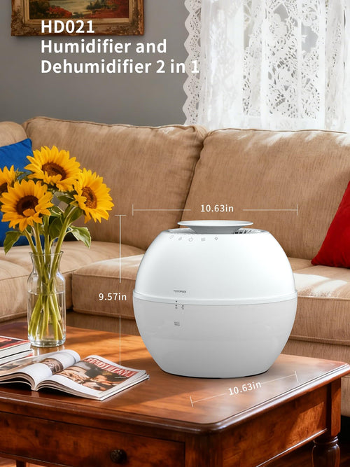 2-in-1 Dehumidifier & Humidifier with Purifier, 101oz Tank I987599