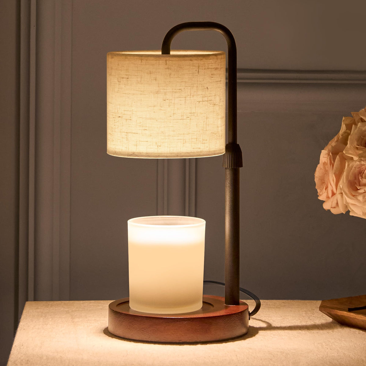 Dimmable Candle Warmer Lamp with Timer Z854694