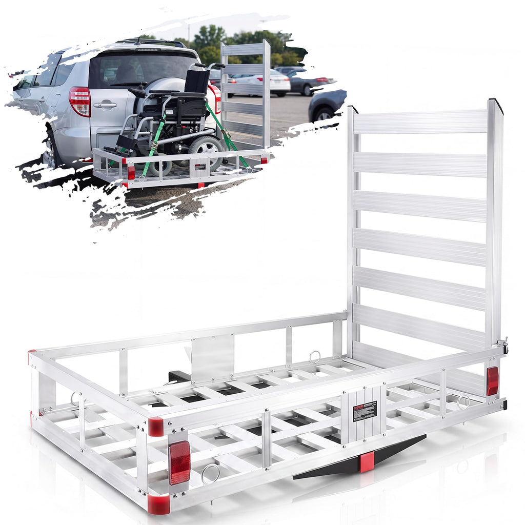 50" Aluminum Wheelchair Carrier with Ramp K517