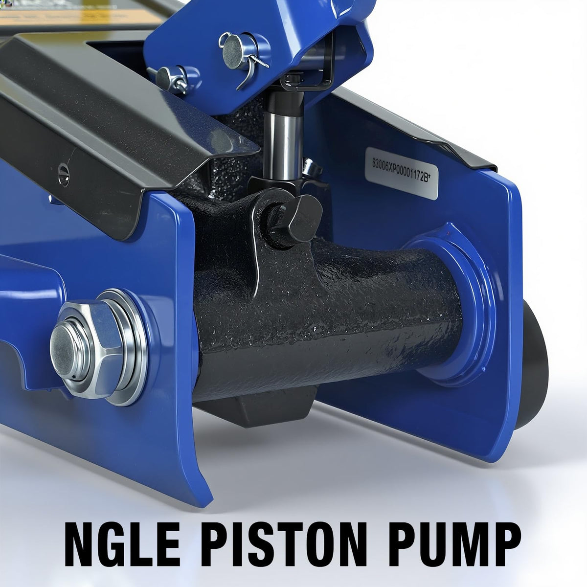 3 Ton Hydraulic Floor Jack, 6000 LBS Capacity, Blue Q8193