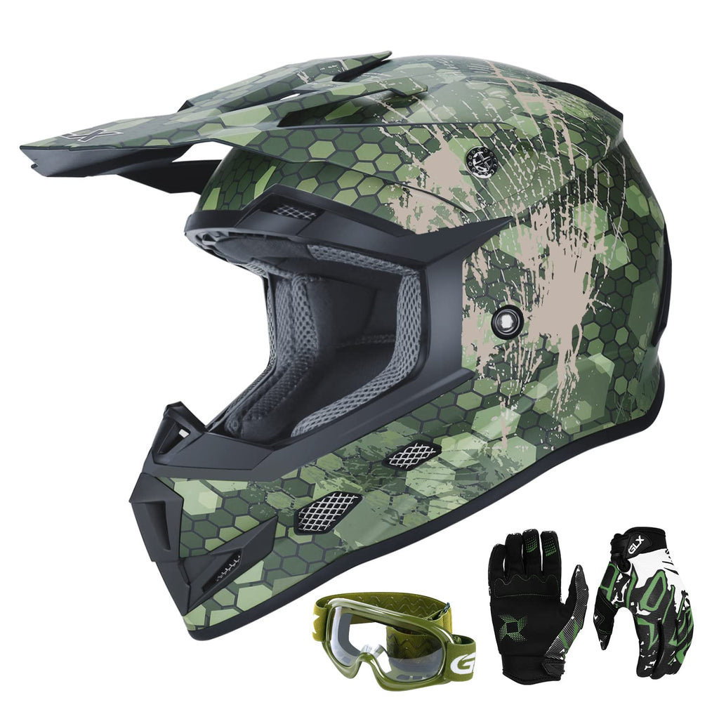 Youth ATV & Dirt Bike Helmet Combo F2671