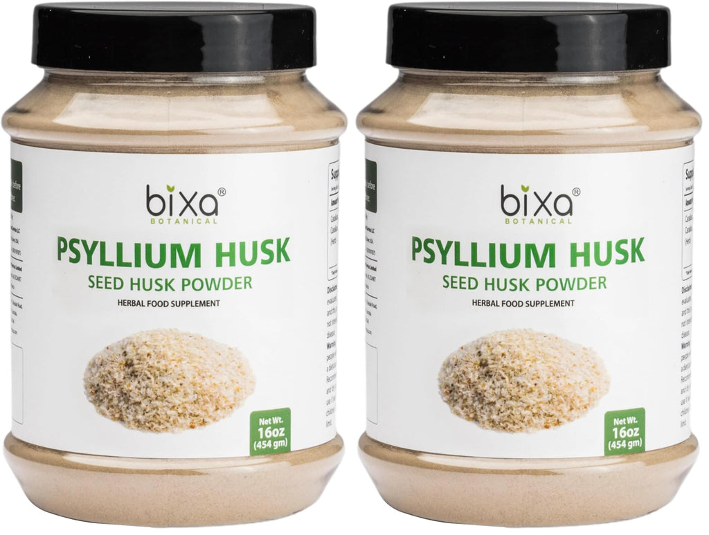 Psyllium Husk Powder 1 Pound Gluten Free Vegan P8270