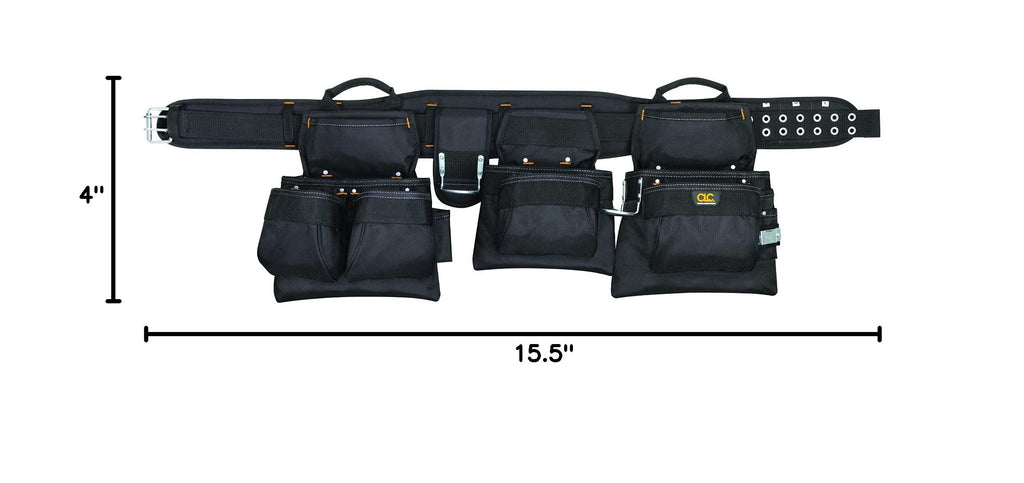 Black 18 Pocket Tool Belt N298