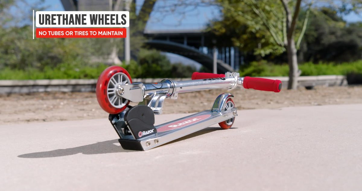Kick Scooter for Kids - Lightweight, Foldable, Aluminum Frame, Adjustable Handlebars B4688