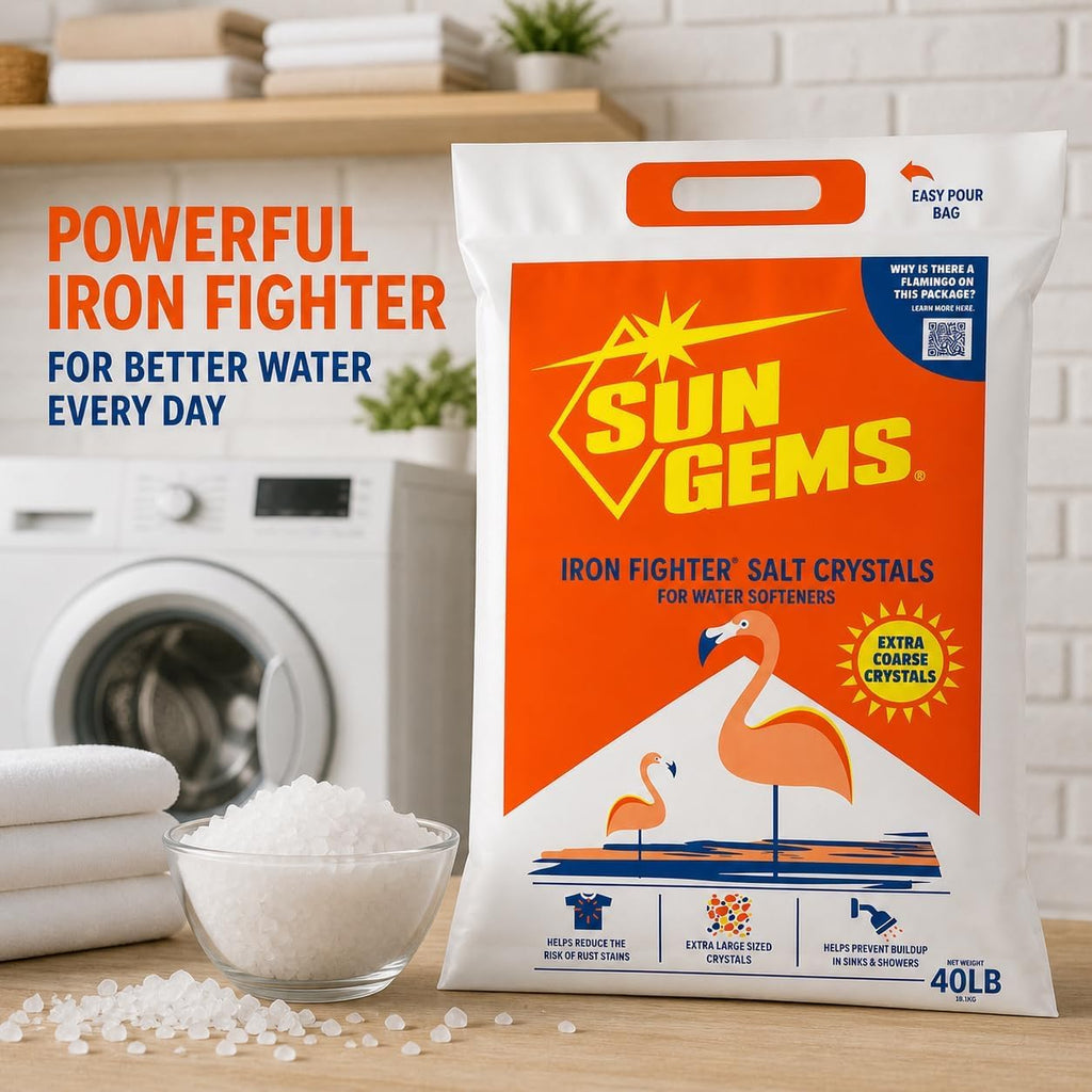 Water Softener Salt Crystals 40 lb 2 Pack F773