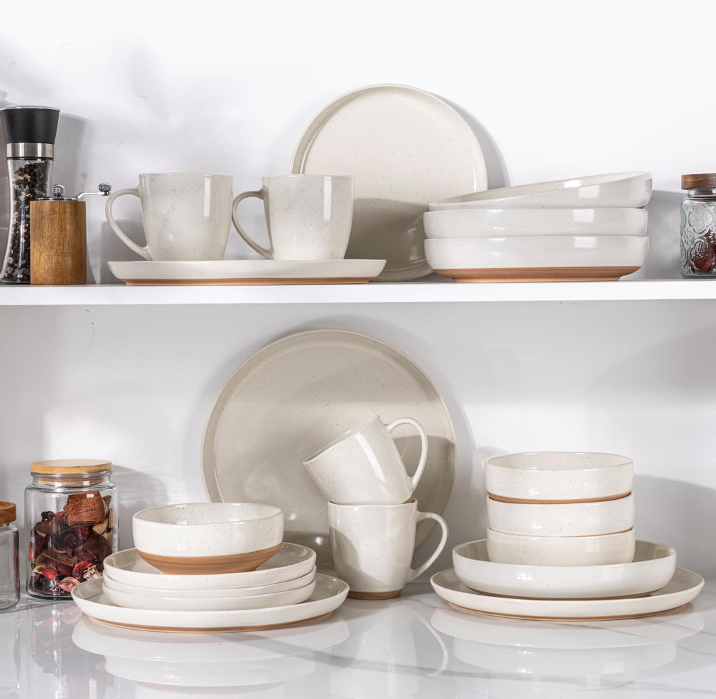 8.75'' Ceramic Stoneware Bowls Set of 4 S20903