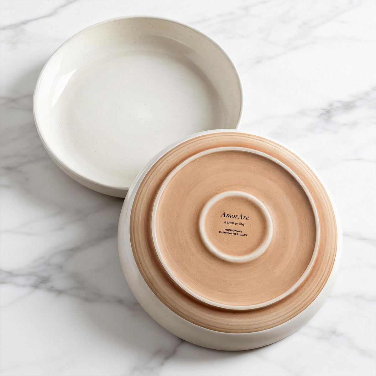 8.75'' Ceramic Stoneware Bowls Set of 4 S20903