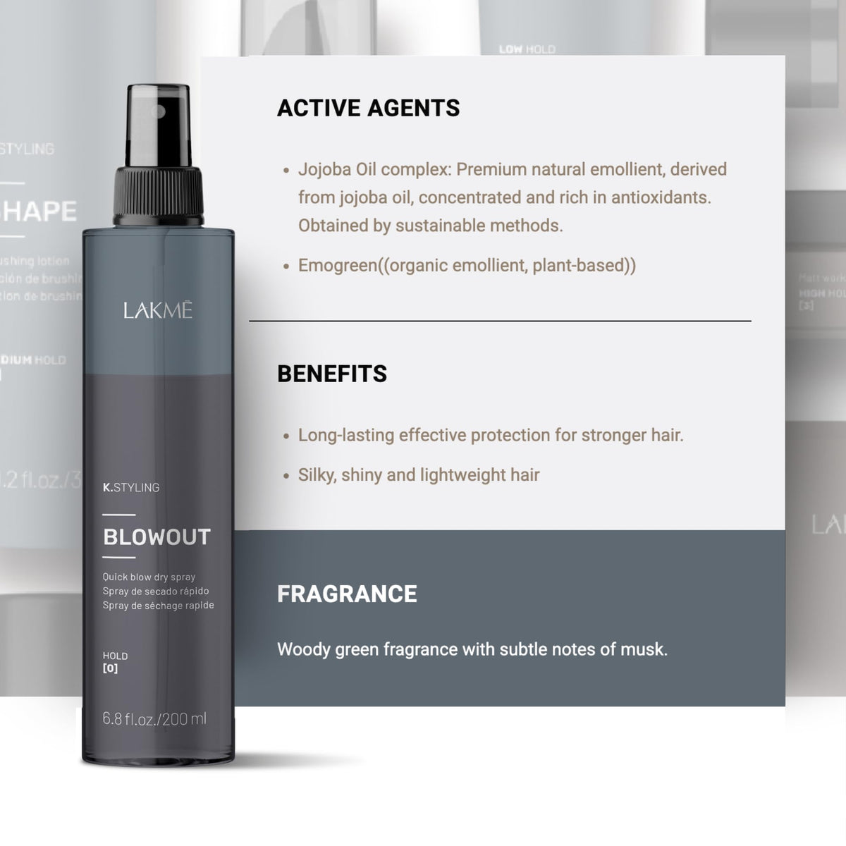 Blow Dry Spray, 6.8 fl oz H166104