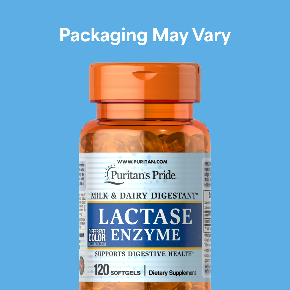 120 Softgels Lactase Enzyme I4610