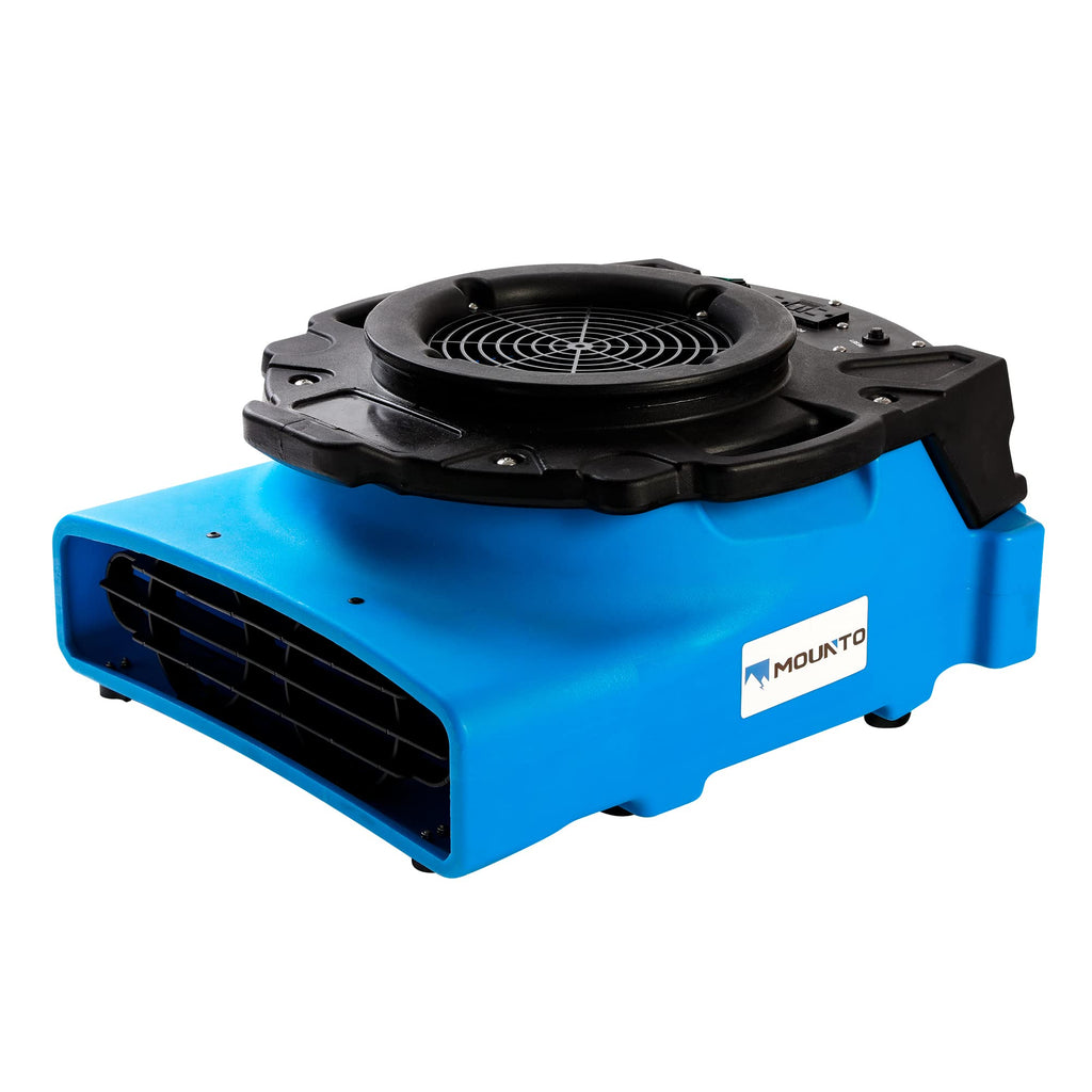 1/4hp 1200cfm 2 Speed Low Profile Air Mover Floor Dryer Fan Y2935