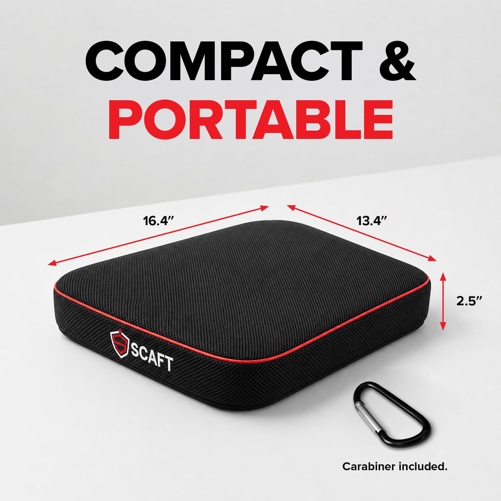 2.5" Thick Foam Stadium Seat Cushion, 2-Pack T207
