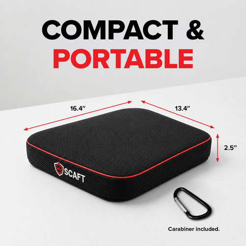 2.5" Thick Foam Stadium Seat Cushion, 2-Pack T207