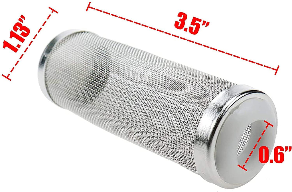16mm Stainless Aquarium Filter Intake Cover Y53774
