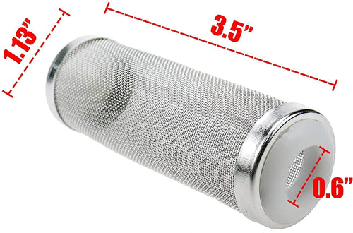 16mm Stainless Aquarium Filter Intake Cover Y53774