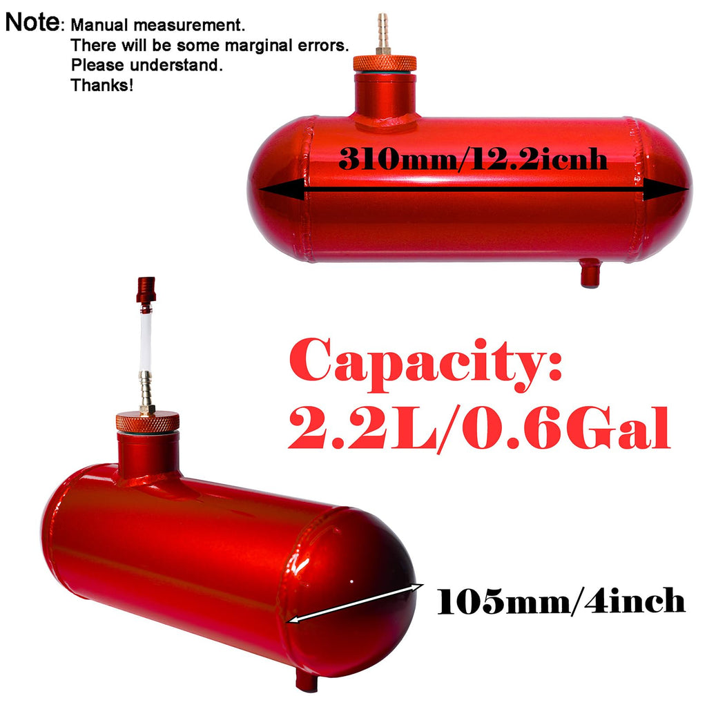 Aluminum Gas Fuel Tank Cylinder 4x12'' J12186