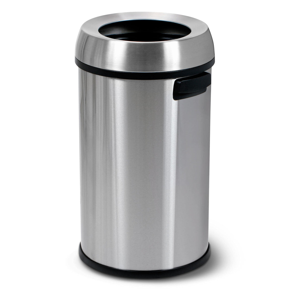 65 Liter Open Top Stainless Steel Trash Can S480172