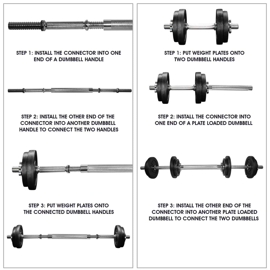 Adjustable Weights Dumbbells Set Y445