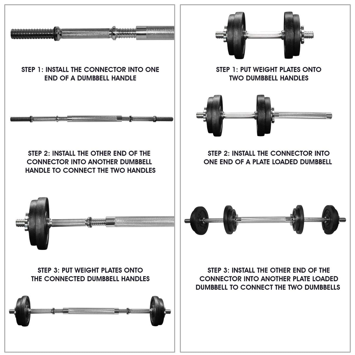 Adjustable Weights Dumbbells Set Y445