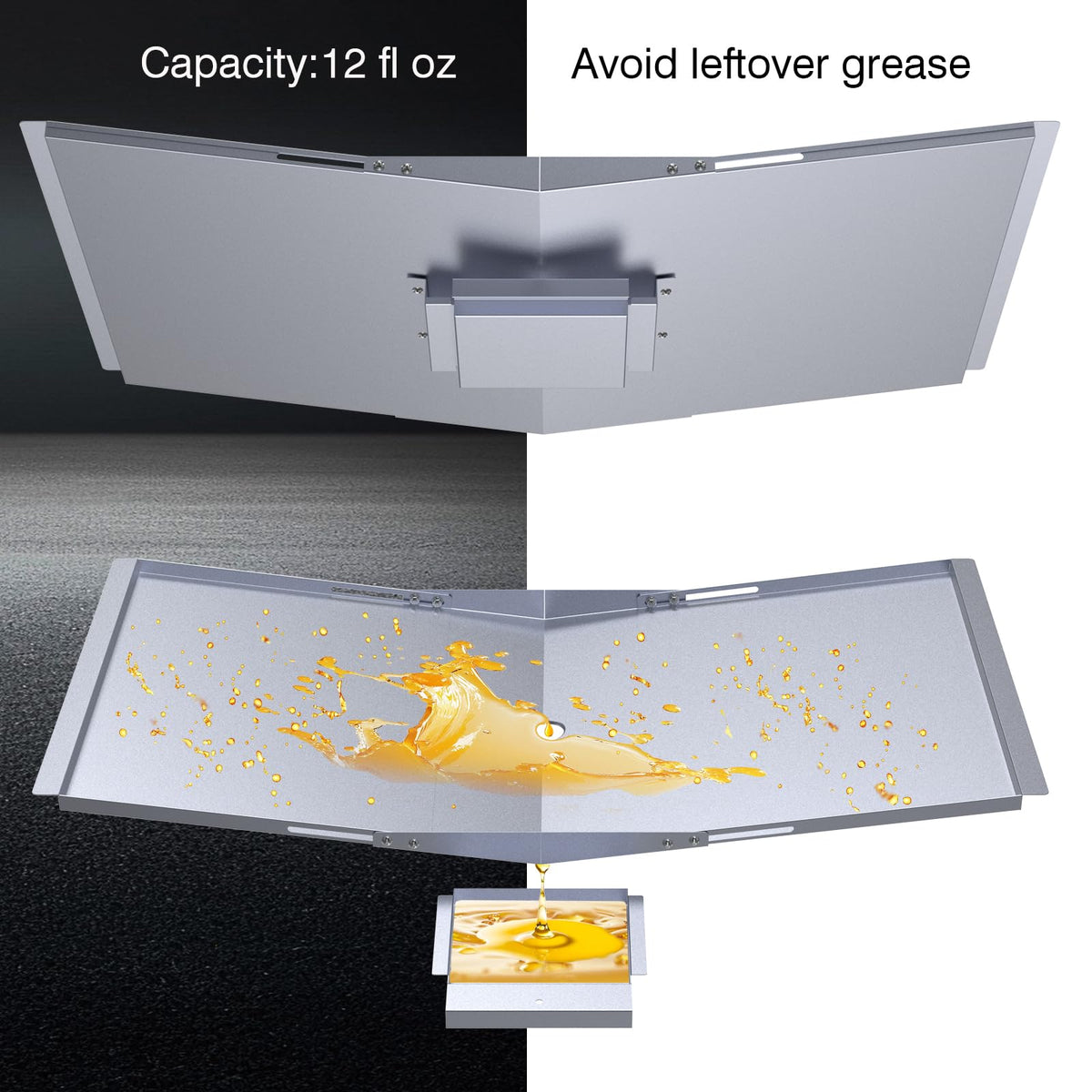 Grease Tray with Catch Pan C11843