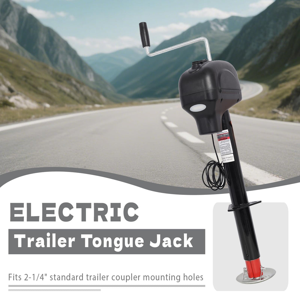 Electric Power Tongue Jack 3500lbs 12V DC K180654