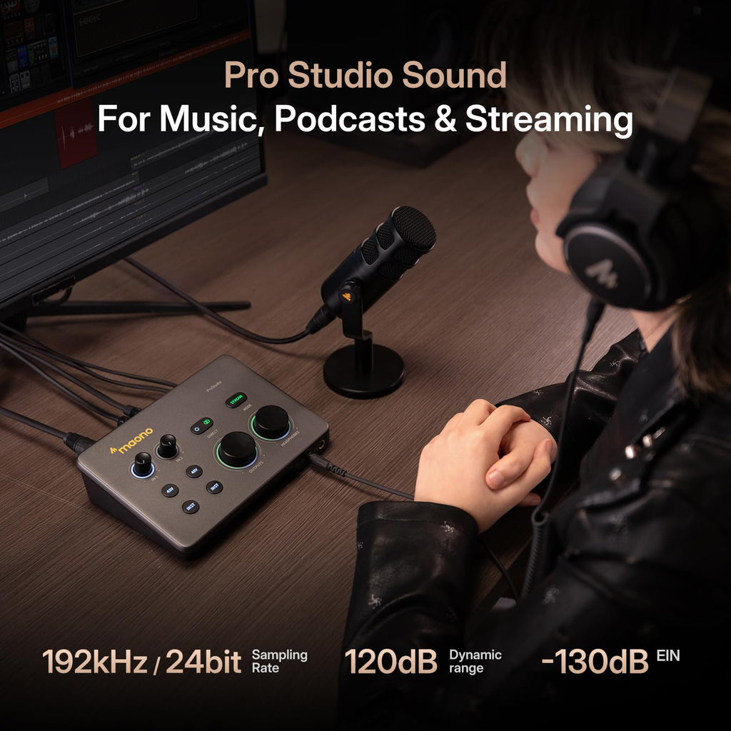 USB Audio Interface Dual XLR V9972