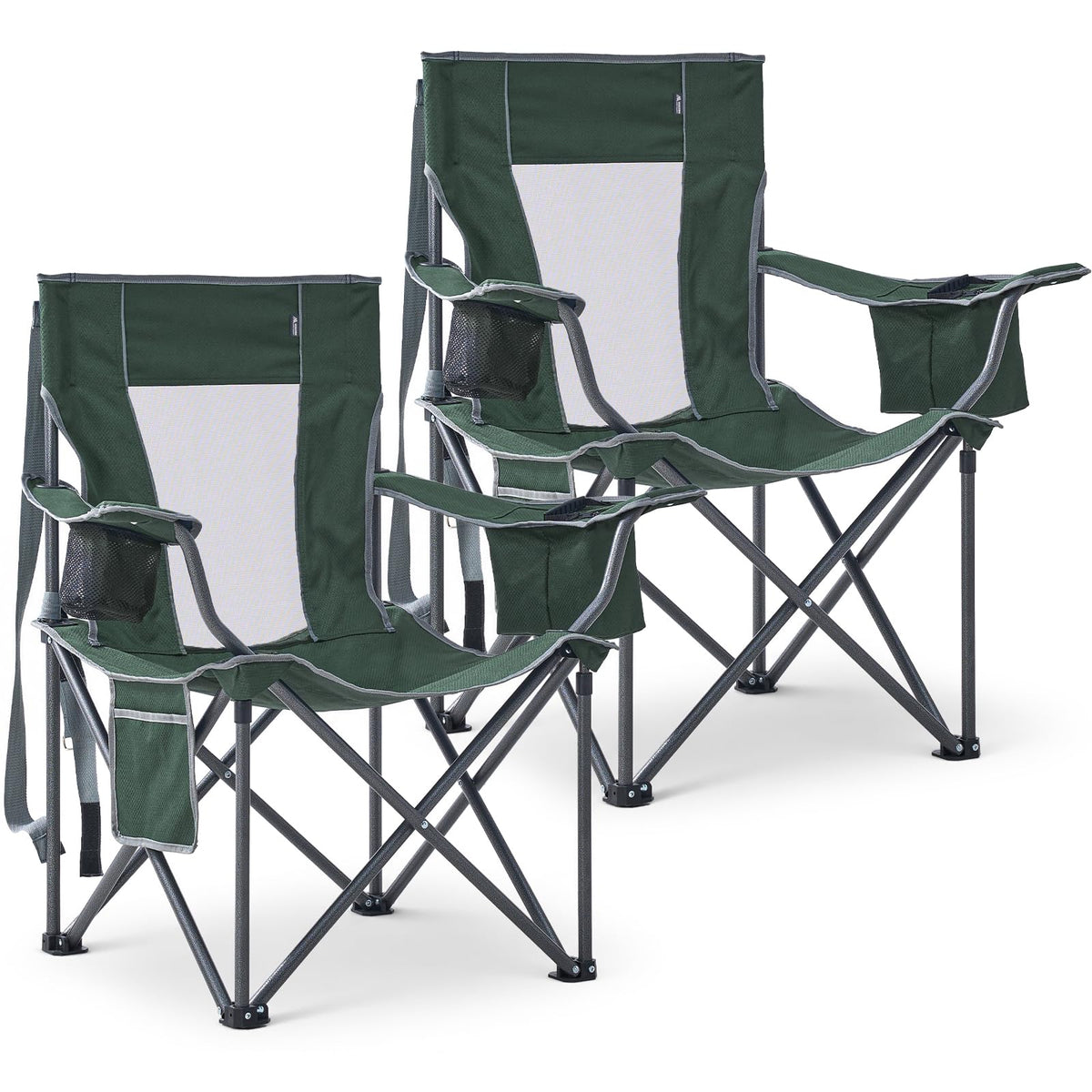 Oversized Folding Camping Chair 2 Pack L909