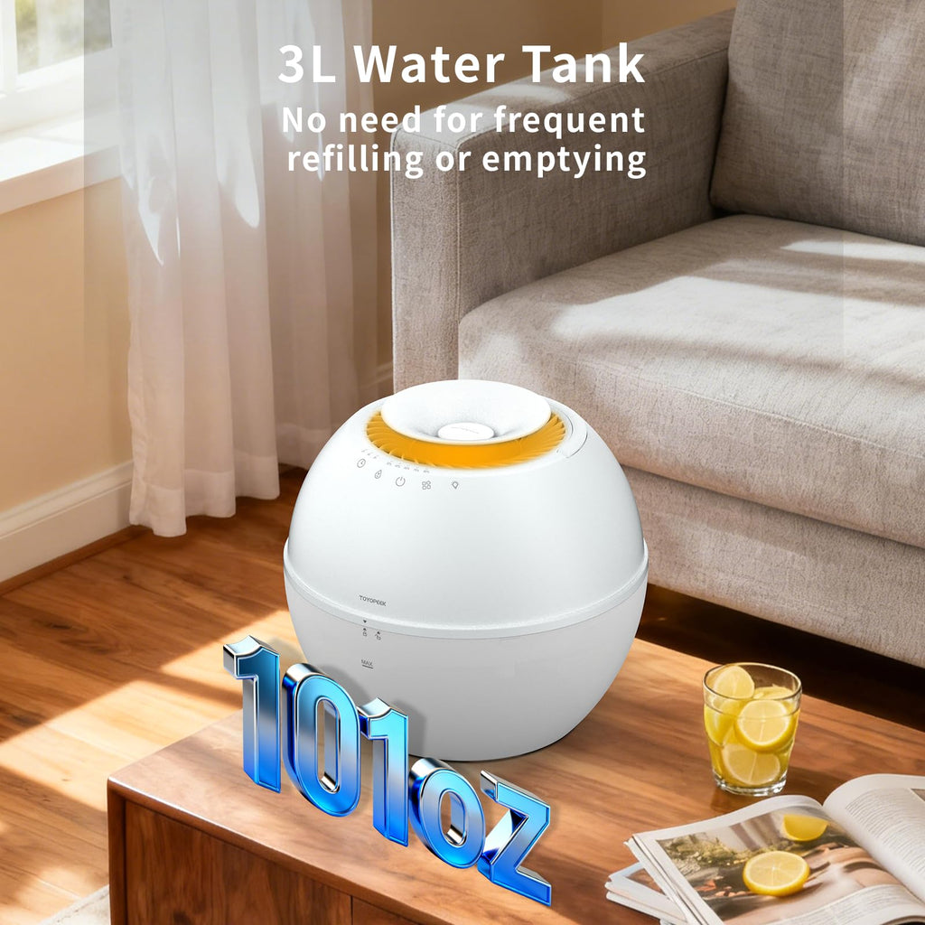 2-in-1 Dehumidifier & Humidifier with Purifier, 101oz Tank I987599