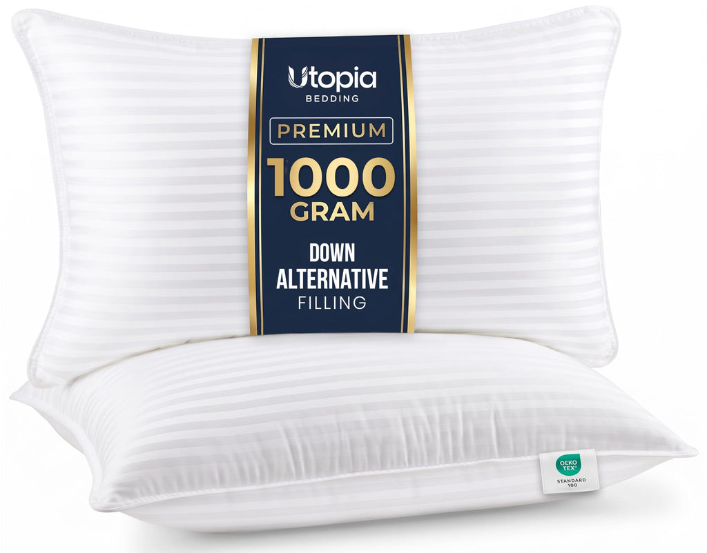 Queen Size Set of 2 Bed Pillows T80710
