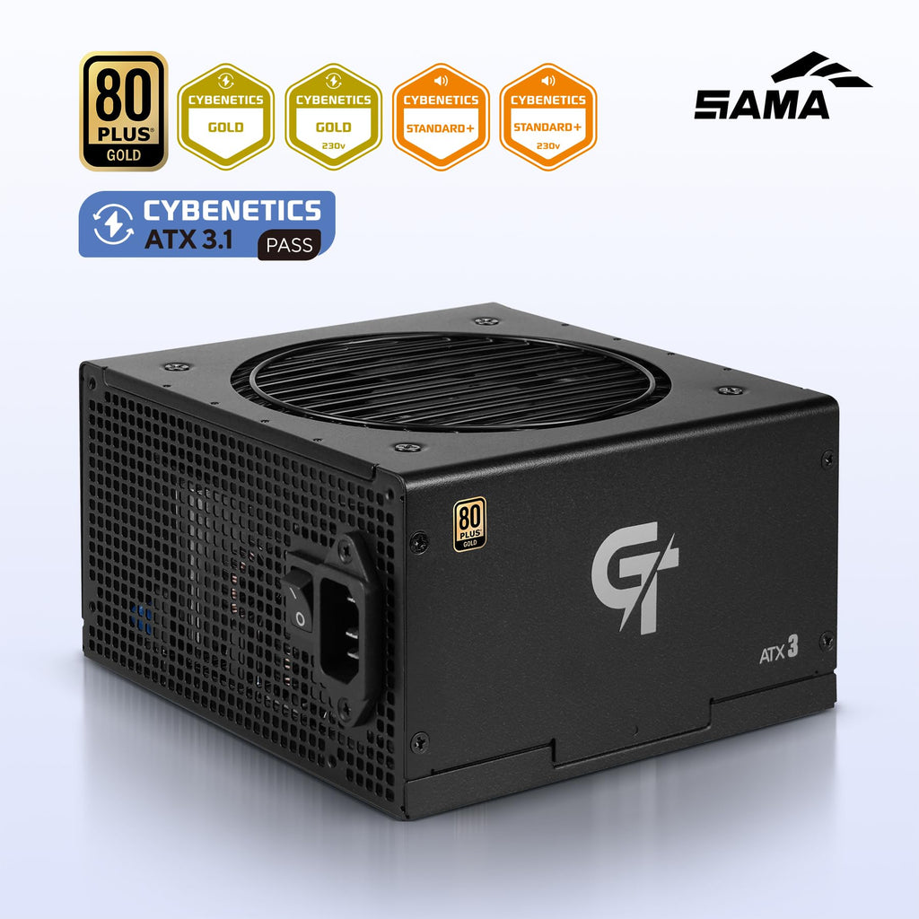 750W Fully Modular ATX 3.1 Power Supply Black M284676