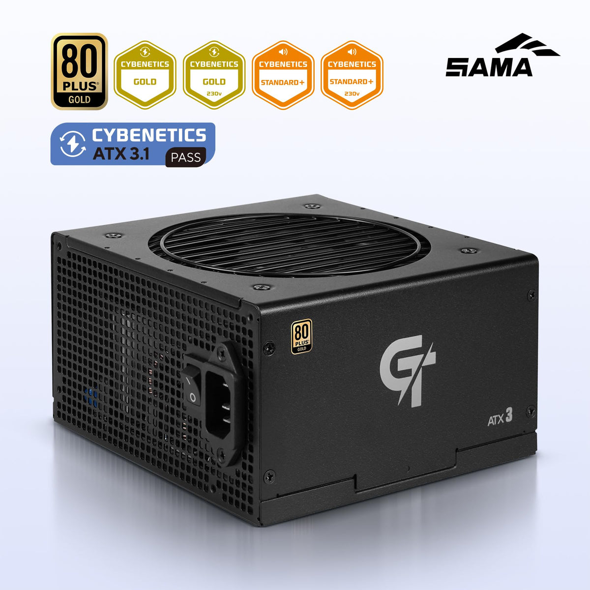 750W Fully Modular ATX 3.1 Power Supply Black M284676