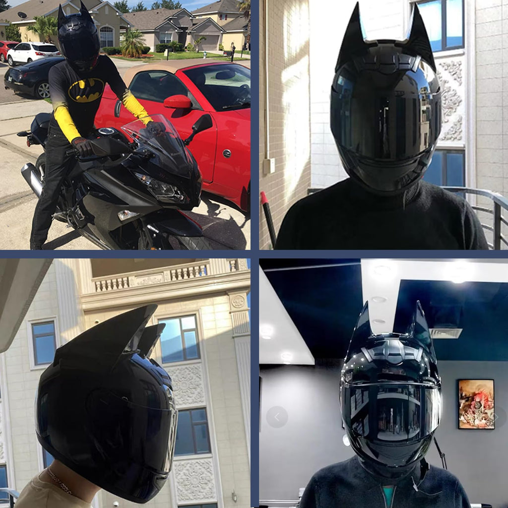 Full Face Flip up Motorcycle Helmet DOT Certified Bright Black T930