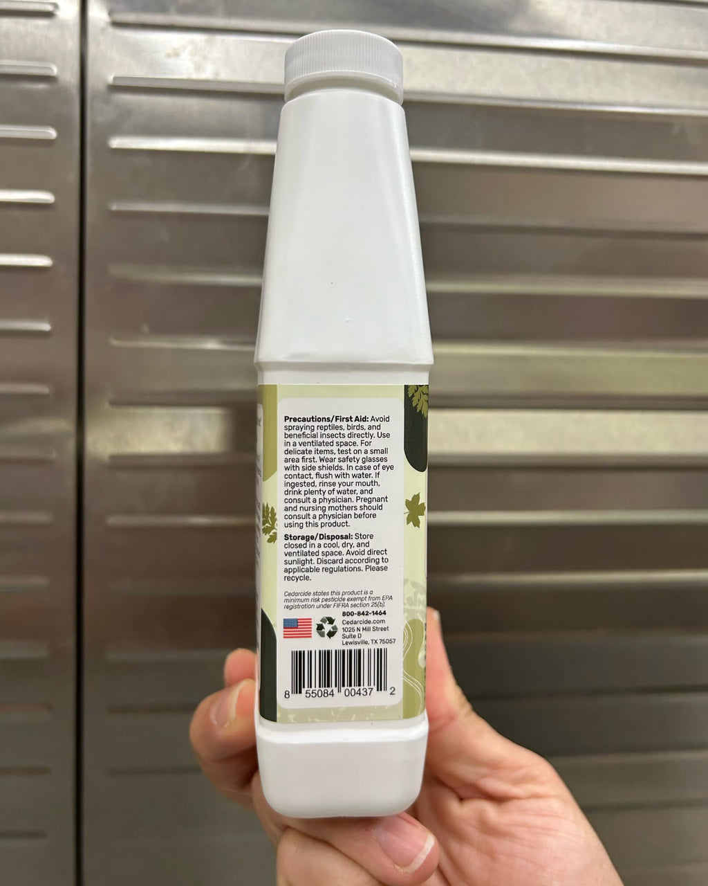 Cedar Oil Spray for Ticks, Fleas, Chiggers & Mosquitoes S577262