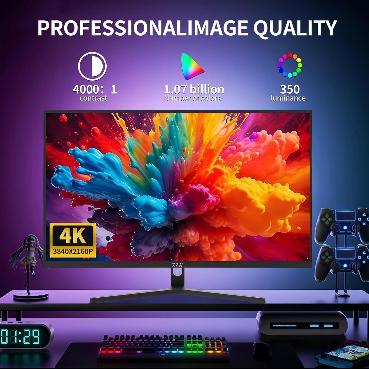 32" 4K UHD IPS Monitor 60Hz HDMI DP P191