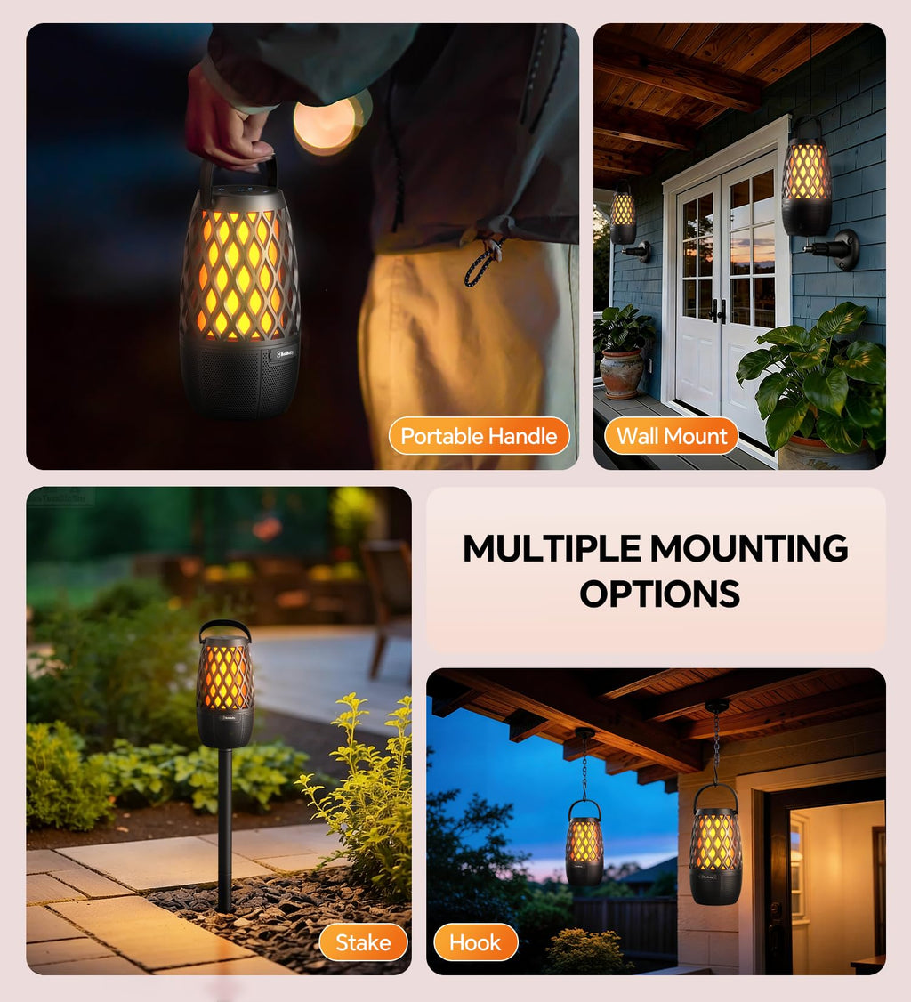 IPX5 Waterproof Outdoor Speakers 2 Pack F7244